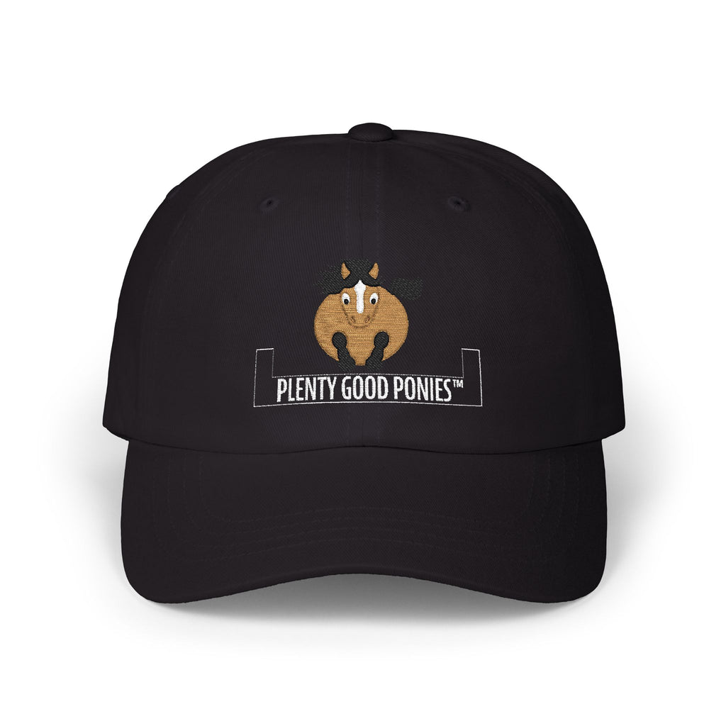 'Plenty Good Ponies' Embroidered Pony Baseball Hat