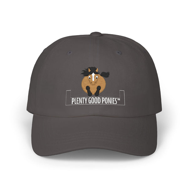 'Plenty Good Ponies' Embroidered Pony Baseball Hat