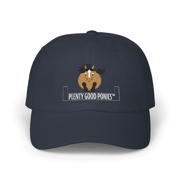 'Plenty Good Ponies' Embroidered Pony Baseball Hat