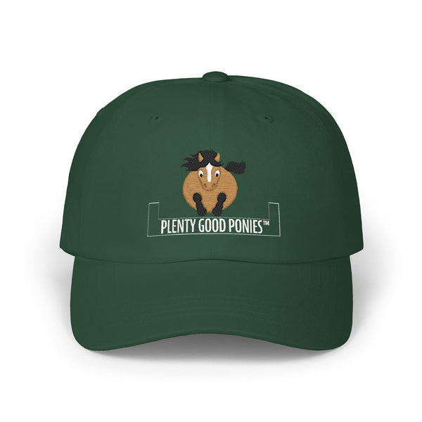 'Plenty Good Ponies' Embroidered Pony Baseball Hat